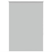 vidaXL Rullgardin mörkläggning ljusgrå 100x150 cm tyg bredd 95,7 cm
