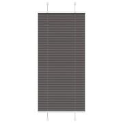 vidaXL Plisserad persienn svart 65x150cm tyg bredd 64,4cm polyester