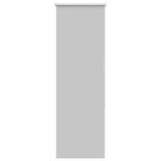 vidaXL Rullgardin mörkläggning ljusgrå 45x130 cm tygbredd 40,7 cm