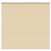 vidaXL Rullgardin mörkläggningsbar beige 155x130 cm tyg bredd 151,6 cm