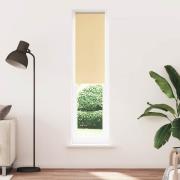 vidaXL Rullgardin mörkläggningsbar beige 50x210 cm tyg bredd 45,7 cm