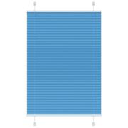 vidaXL Plisserad persienn blå 95x150 cm tyg bredd 94,4 cm polyester