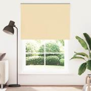 vidaXL Rullgardin mörkläggningsbar beige 165x210 cm tyg bredd 161,6 cm