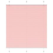 vidaXL Plisserad persienn rosa 120x100 cm tyg bredd 119,4cm polyester