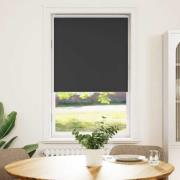vidaXL Rullgardin mörkläggning svart 75x175 cm tyg bredd 70,7 cm