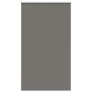 vidaXL Rullgardin mörkläggning grå 140x210 cm tyg bredd 136,6 cm