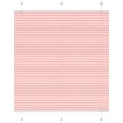 vidaXL Plisserad persienn rosa 120x150 cm tyg bredd 119,4cm polyester
