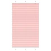 vidaXL Plisserad persienn rosa 120x200 cm tyg bredd 119,4cm polyester