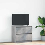vidaXL TV-bänk betonggrå 60x35x54 cm konstruerat trä