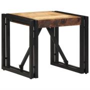 vidaXL Soffbord 40x40x35 cm massivt grovt trä mango