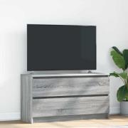 vidaXL TV-bänk grå sonoma 100x35x54 cm konstruerat trä