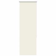 vidaXL Rullgardin mörkläggning naturvit 60x150 cm tyg bredd 55,7 cm