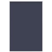 vidaXL Rullgardin mörkläggning marin 150x230 cm tyg bredd 146,6 cm