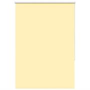 vidaXL Rullgardin mörkläggningsgul 110x130 cm tygbredd 105,7 cm
