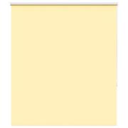 vidaXL Rullgardin mörkläggningsgul 120x130 cm tyg bredd 116,6 cm