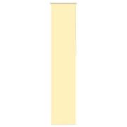 vidaXL Rullgardin mörkläggningsgul 60x210 cm tygbredd 55,7 cm