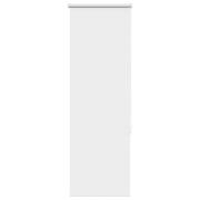 vidaXL Rullgardin mörkläggningsgardin vit 40x175 cm tyg bredd 35,7 cm