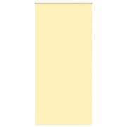 vidaXL Rullgardin mörkläggningsgul 100x230 cm tyg bredd 95,7 cm