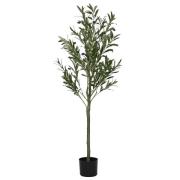 vidaXL Konstgjort olivträd 450 blad 120 cm grönt