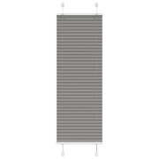vidaXL Plisserad persienn antracit 45x150cm tyg bredd 44,4cm polyester