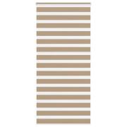 vidaXL Rullgardin zebra 110x200 cm tyg bredd 105,9 cm polyester
