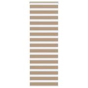 vidaXL Rullgardin zebra 75x230 cm tyg bredd 70,9 cm polyester
