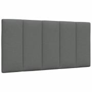vidaXL Headboard Cushion "Hanko" Dark Grey 100 cm Fabric