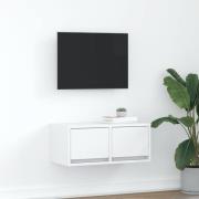 vidaXL TV-bänk vit 60x31x25,5 cm konstruerat trä