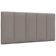 vidaXL Headboard Cushion "Hanko" Taupe 100 cm Fabric