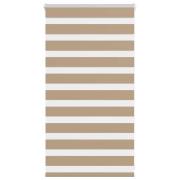 vidaXL Rullgardin zebra 80x100 cm tyg bredd 75,9 cm polyester