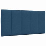 vidaXL Headboard Cushion "Hanko" Blue 100 cm Fabric