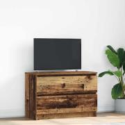 vidaXL TV-bänk gammalt trä 80x35x54 cm konstruerat trä