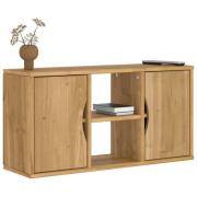 vidaXL TV-bänk "ODDA" 79x24x40 cm massiv furu