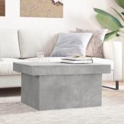 vidaXL Soffbord betonggrå 100x55x40 cm konstruerat trä