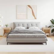 vidaXL Sängbord 2 st sonoma-ek 40x35x50 cm konstruerat trä