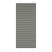 vidaXL Plisserad persienn antracit 95x200cm tyg bredd 94,4cm polyester