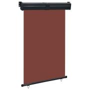 vidaXL Balkongmarkis 125x250 cm brun