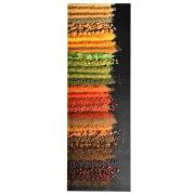 vidaXL Köksmatta maskintvättbar kryddor 45x150 cm