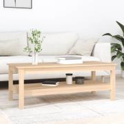 vidaXL Soffbord 110x50x40 cm massiv furu