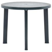 vidaXL Trädgårdsbord grön 89 cm plast
