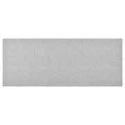 vidaXL Gångmatta ljusgrå 80x200 cm