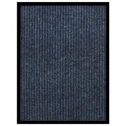 vidaXL Dörrmatta blårandig 60x80 cm