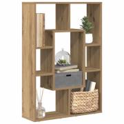 vidaXL Bokhylla ek 63x20x90 cm konstruerat trä