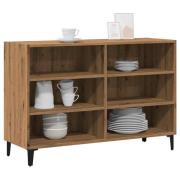 vidaXL Skänk artisan ek 103,5x35x70 cm konstruerat trä