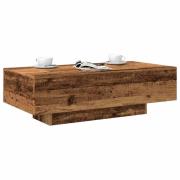 vidaXL Soffbord åldrat trä 100x49,5x31 cm konstruerat trä