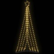 vidaXL LED julgran 339 LEDs varmvit 182 cm