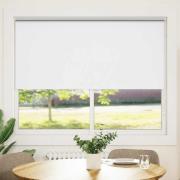 vidaXL Rullgardin för mörkläggning 160 x 175 cm vit