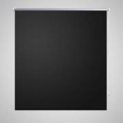 Rullgardin svart 80 x 230 cm mörkläggande
