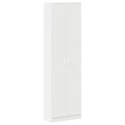 vidaXL Garderob Vit 55x25x189 cm Spånskiva