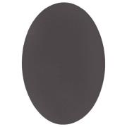 vidaXL Matta "HUARTE" Antracit 160x230 cm Oval